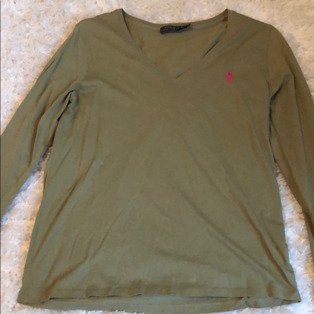 Olive Ralph Lauren long sleeve